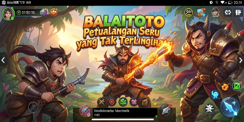 Tampilan menakjubkan dari gameplay BALAITOTO yang penuh petualangan.