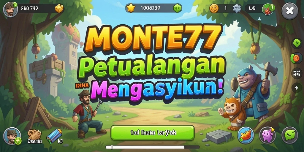 Tampilan gameplay <strong>MONTE77</strong> yang menarik dan mengasyikkan.