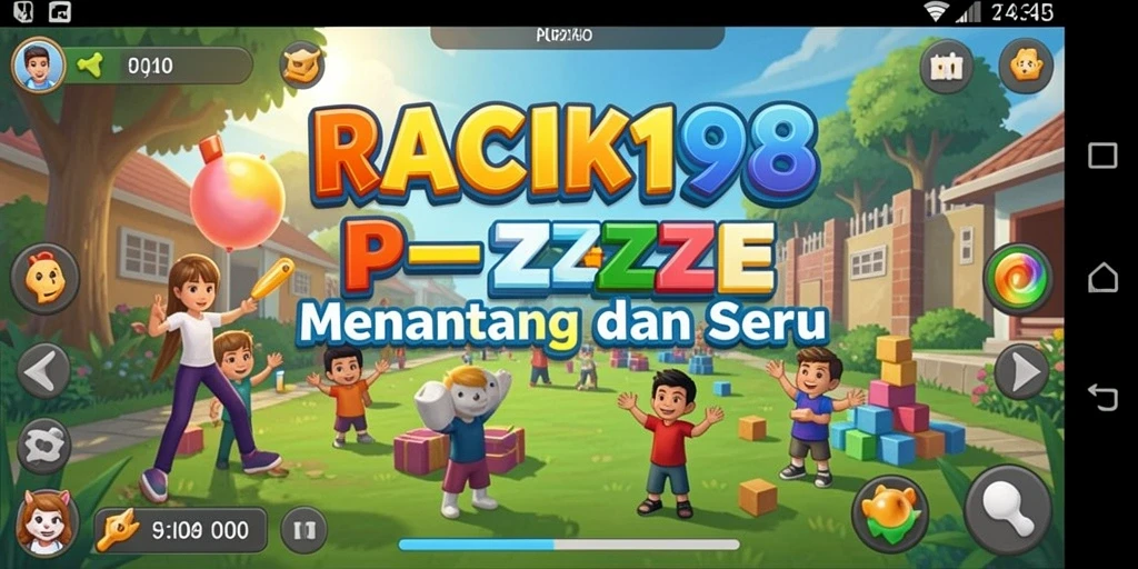 Gameplay seru dan menantang di RACIK198, penuh dengan teka-teki menarik.