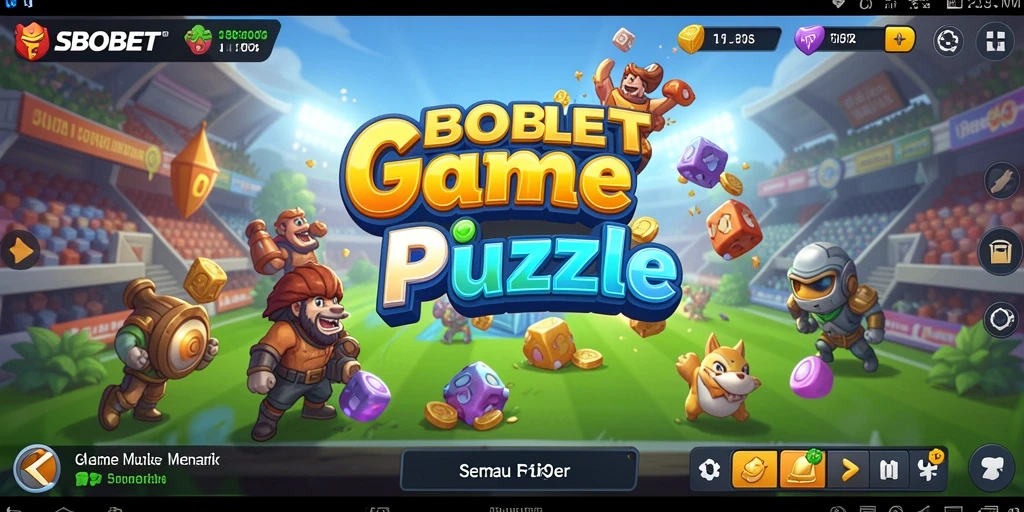 Tampilan gameplay SBOBET yang menantang dan menarik dalam kategori puzzle.